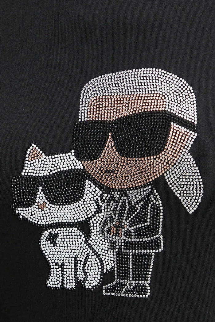 Памучна тениска Karl Lagerfeld IKON RS