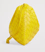 Bottega Veneta Yellow Medium Leather Dustbag Clutch Bag