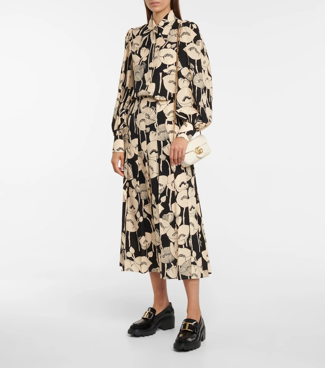 Tod's - Leather platform loafers