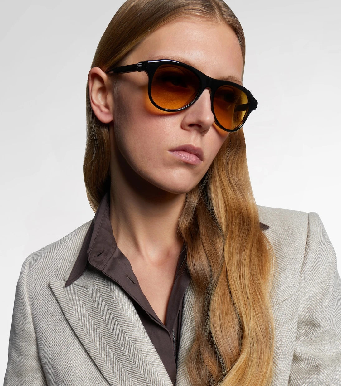 Brunello Cucinelli - Monili round sunglasses