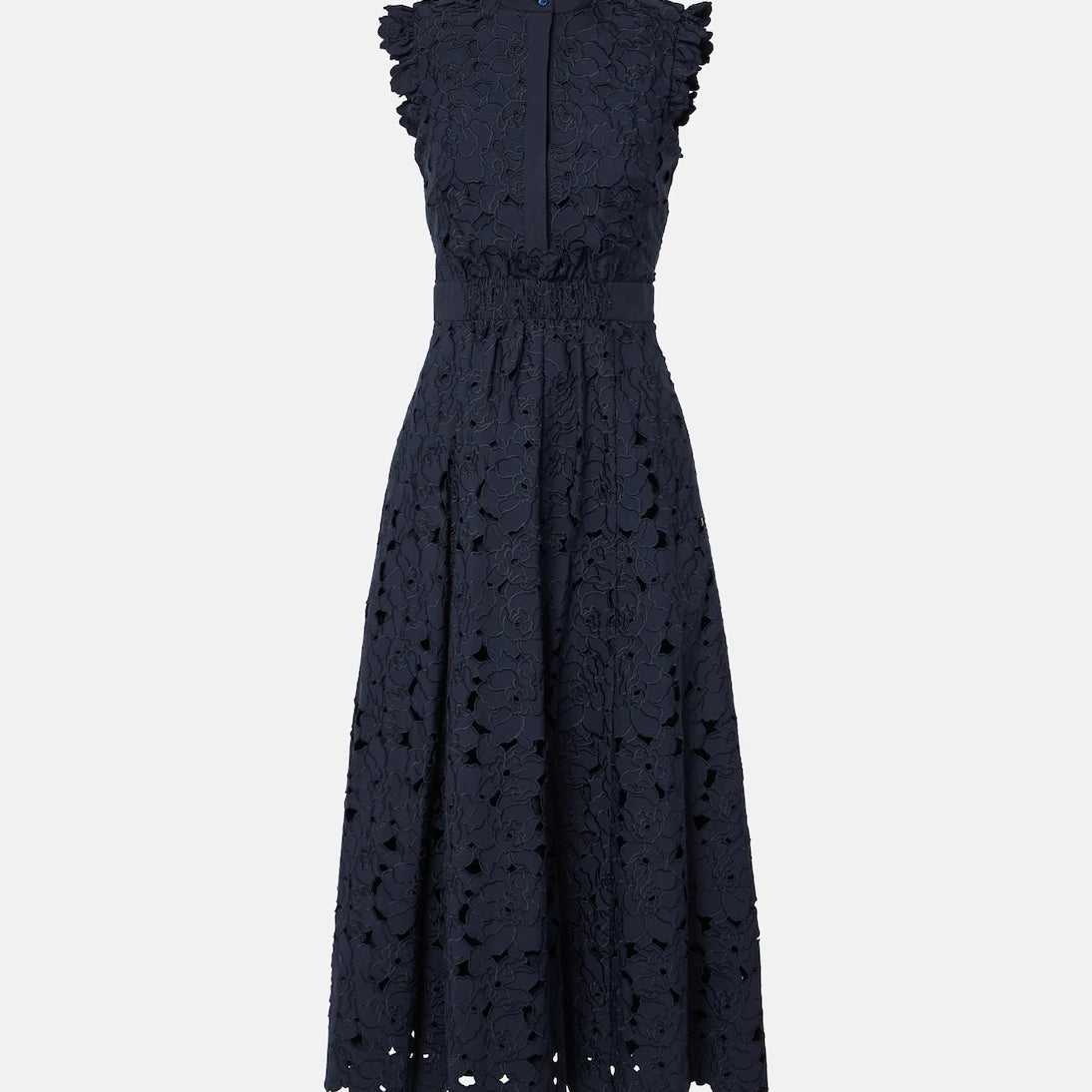 Erdem - Dantel midi elbise