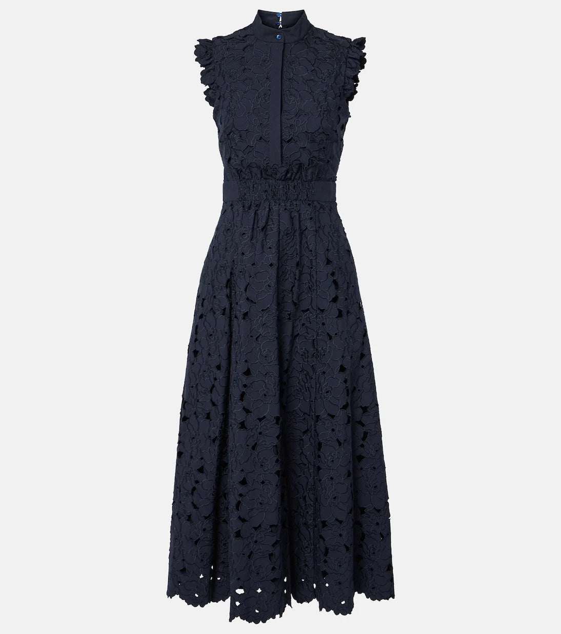 Erdem - Dantel midi elbise