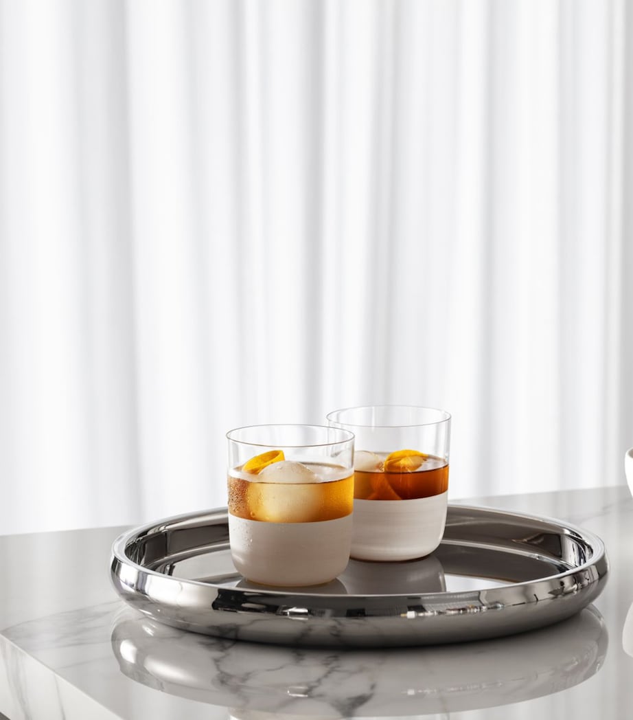 Set of 4 Manufacture Rock Blanc Tumblers (370ml)