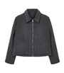 Wool-Blend Seannah Jacket CHARCOAL GREY