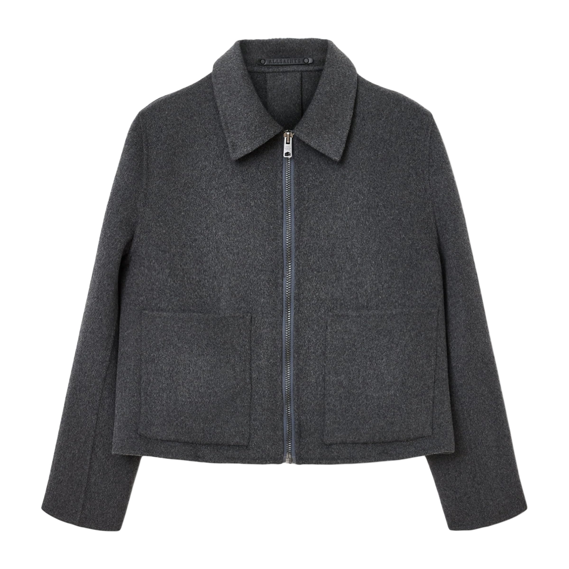 Wool-Blend Seannah Jacket CHARCOAL GREY