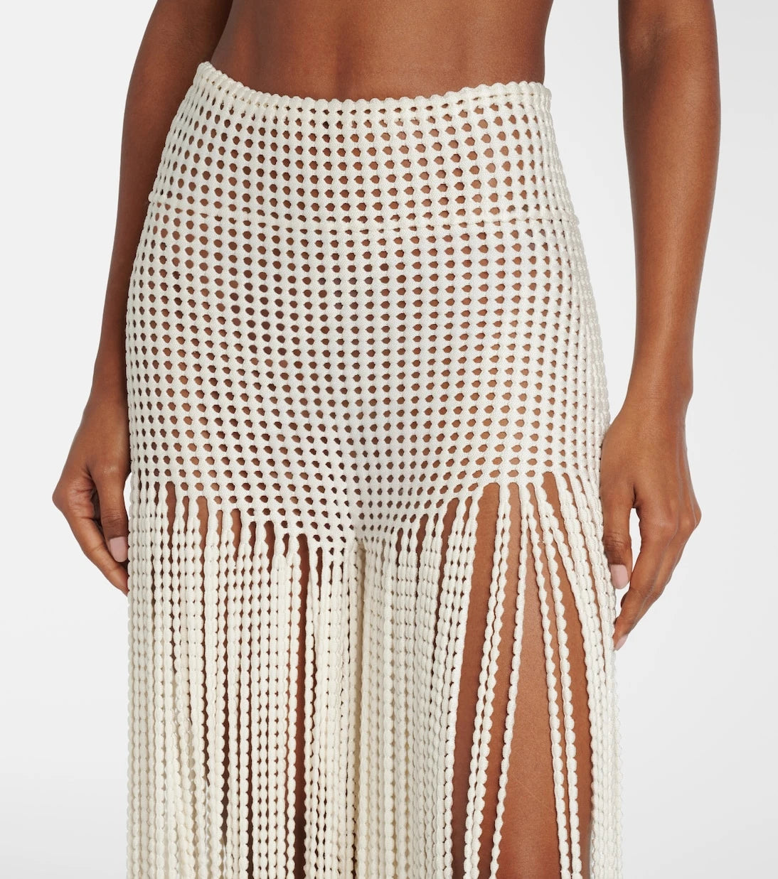 Alaïa - Trompe l’œil wide-leg pants