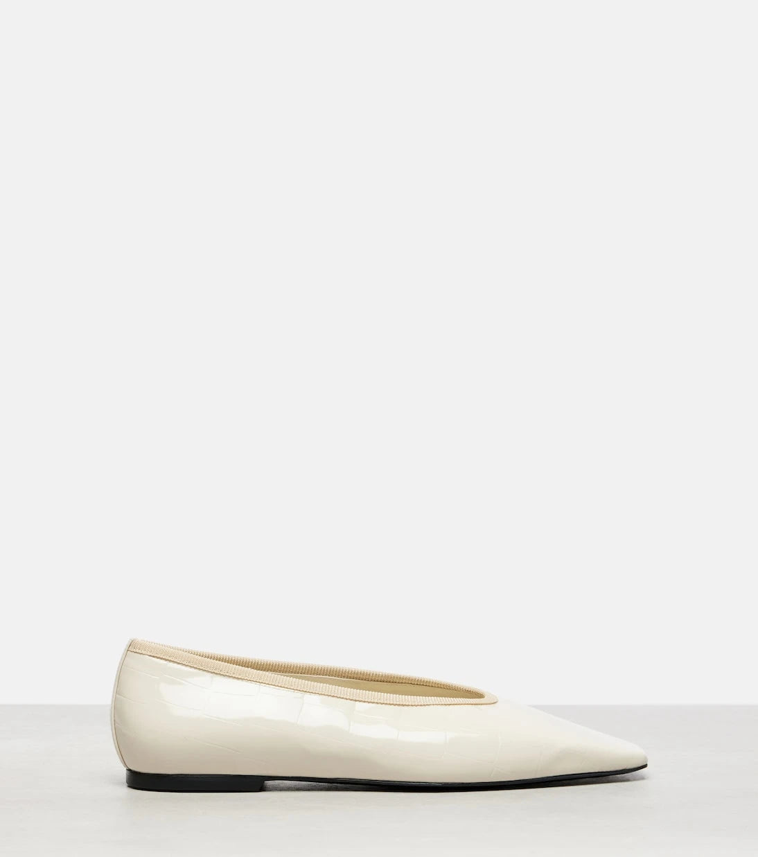 Toteme - Patent leather ballet flats
