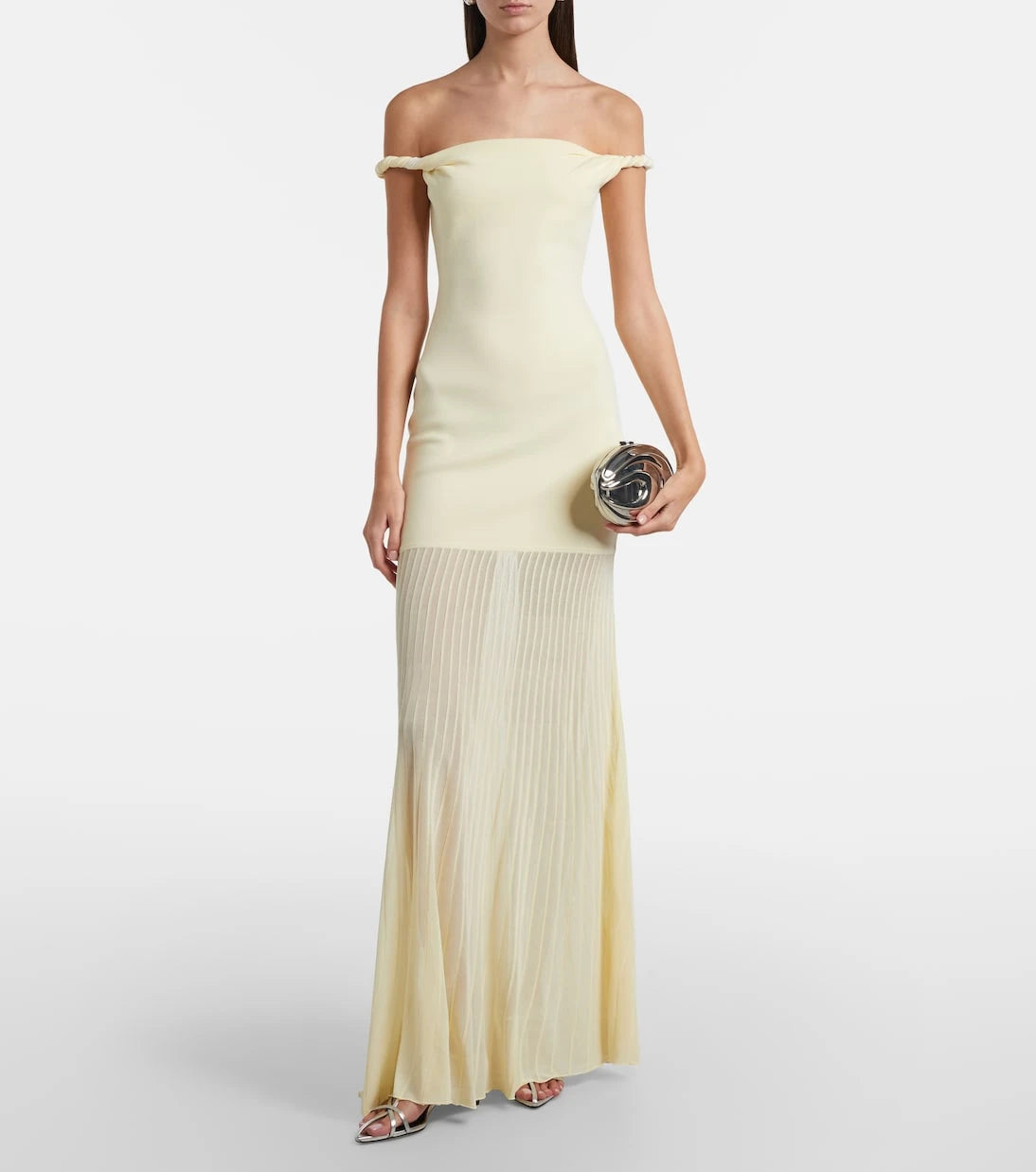 Simkhai - Inez metallic clutch