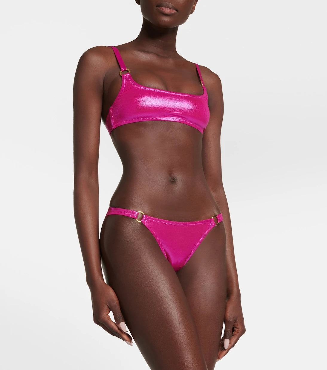 Melissa Odabash - Bari metallic bikini top