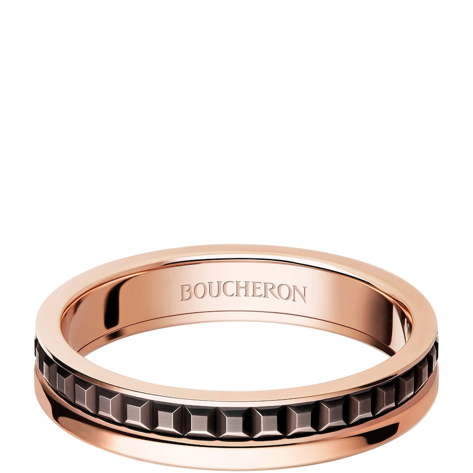 Rose Gold Quatre Classique Wedding Band