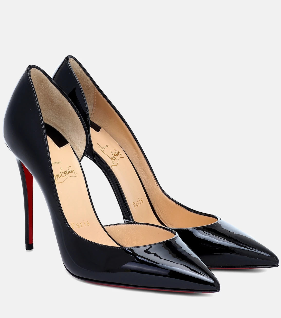 Christian Louboutin - Iriza 100 patent-leather pumps