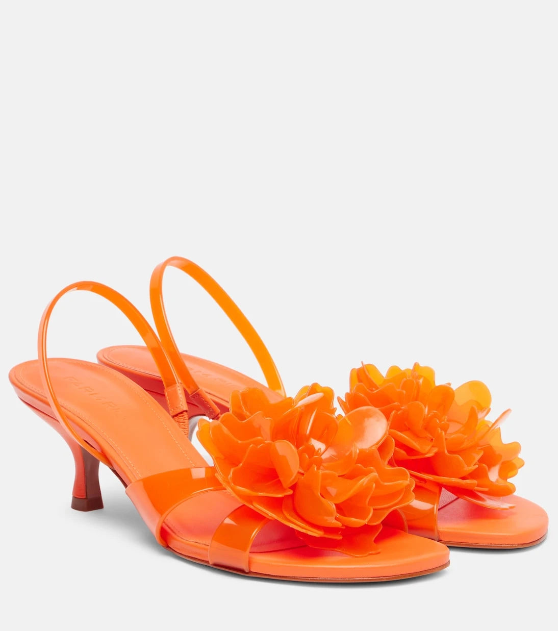 Farm Rio - Floral-appliqué sandals