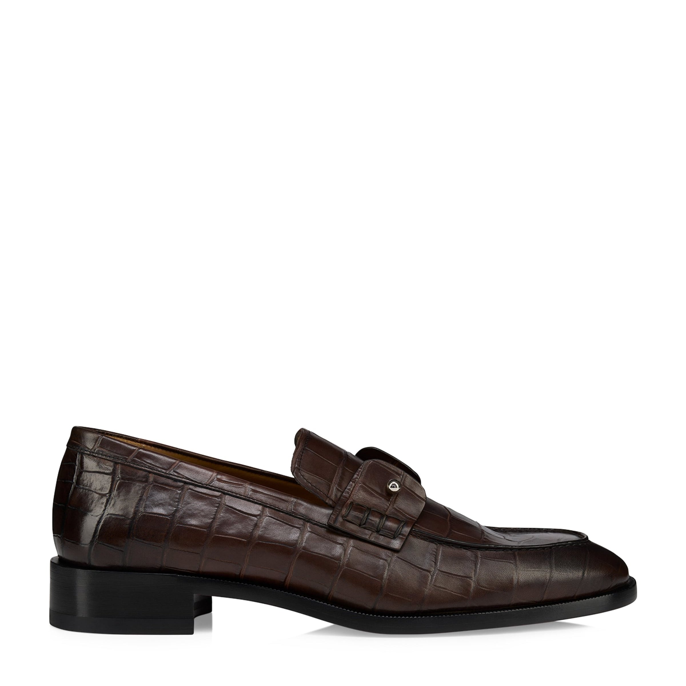 Christian Louboutin Chambelimoc Leather Loafers
