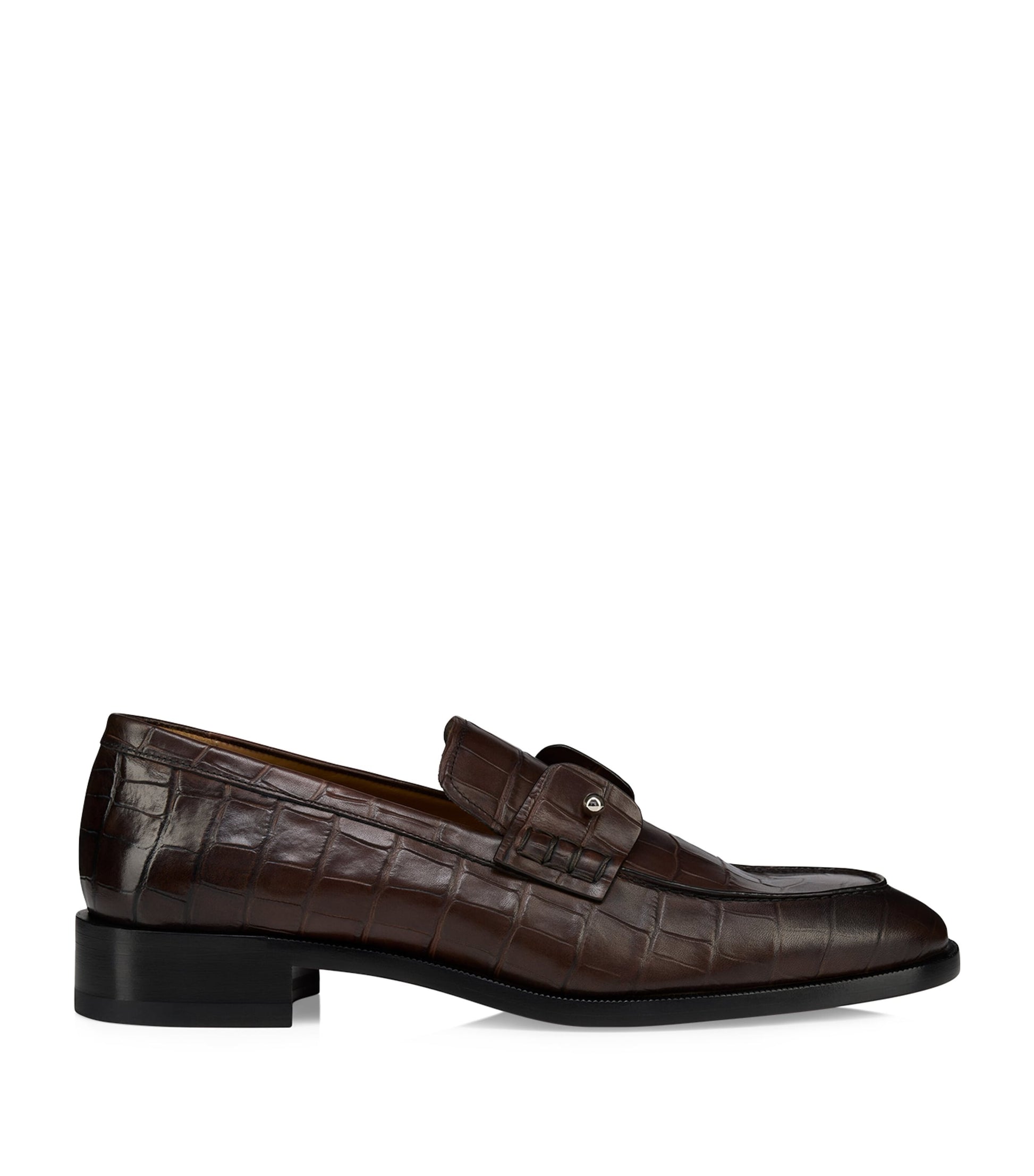 Christian Louboutin Chambelimoc Leather Loafers