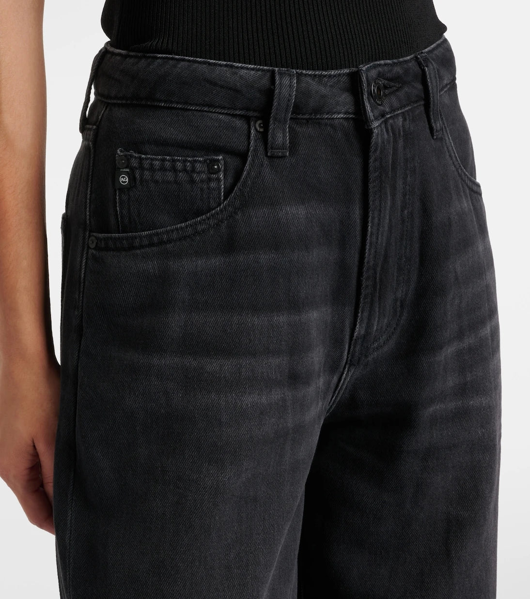 AG Jeans - Helsinki high-rise wide-leg jeans