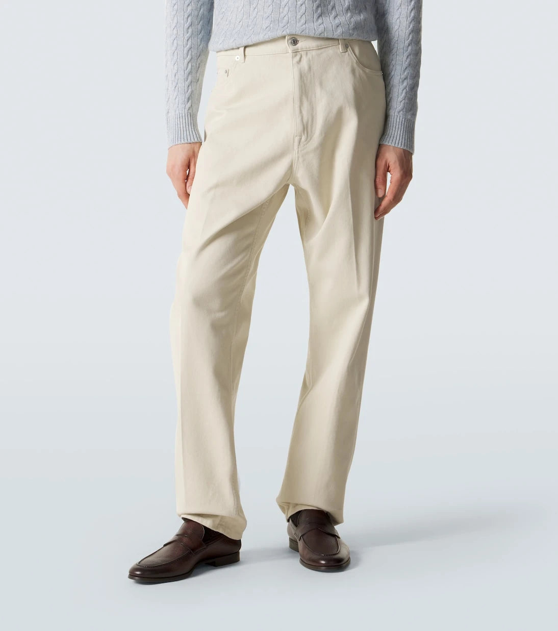 Dunhill - Cotton straight pants