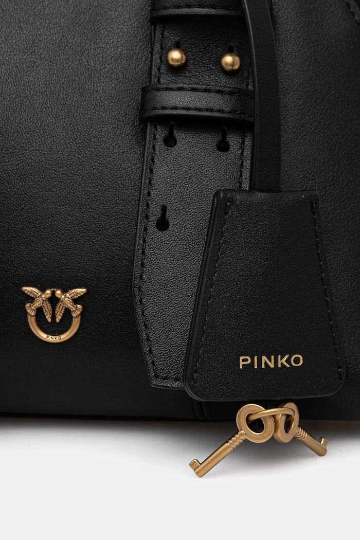 Pinko kadın deri crossbody çanta