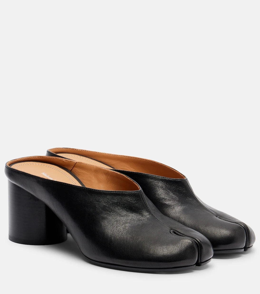 Maison Margiela - حذاء مول تابي الجلدي
