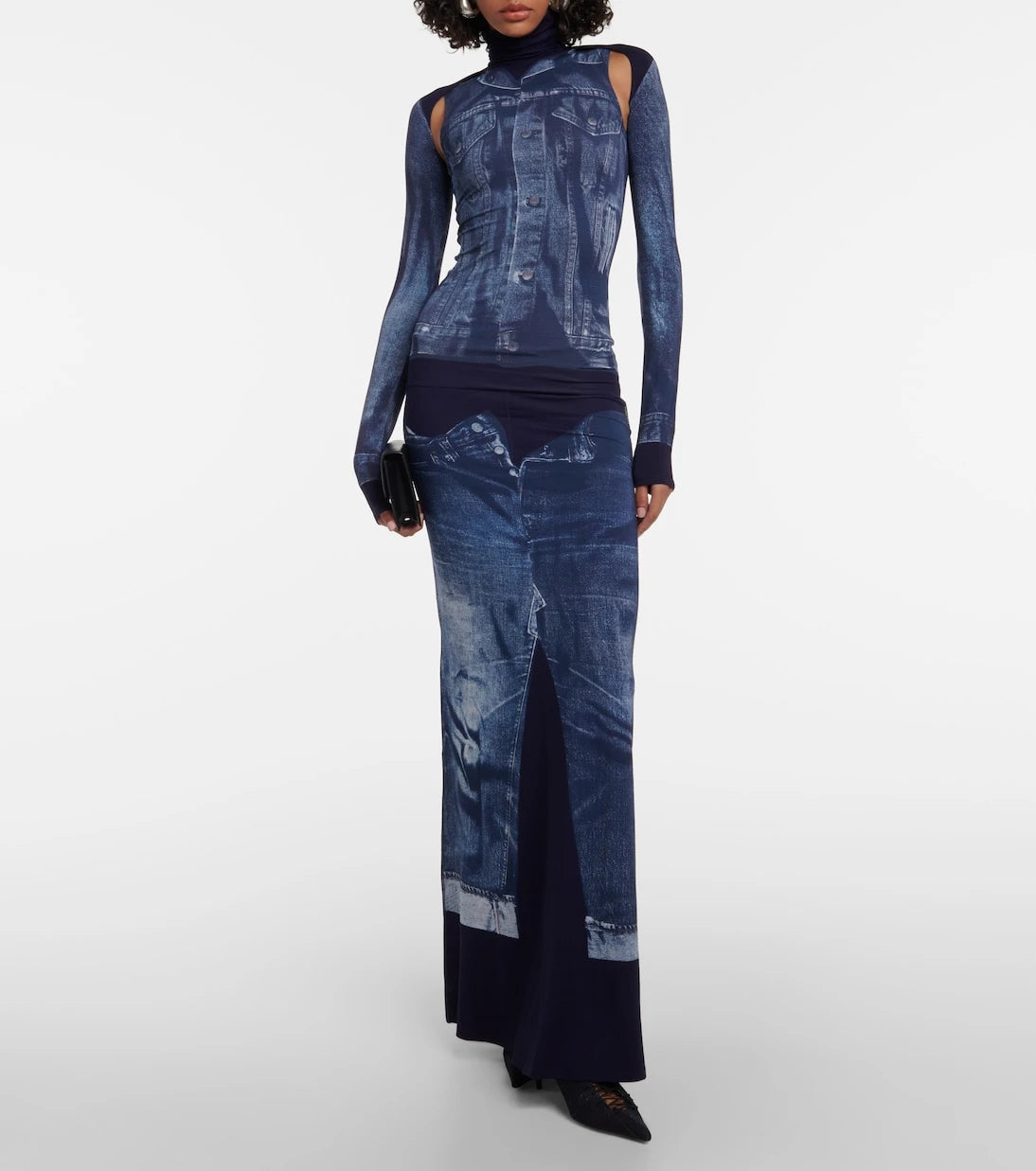 Jimmy Choo - حذاء كعب عالٍ "x Jean Paul Gaultier Corset slingback"