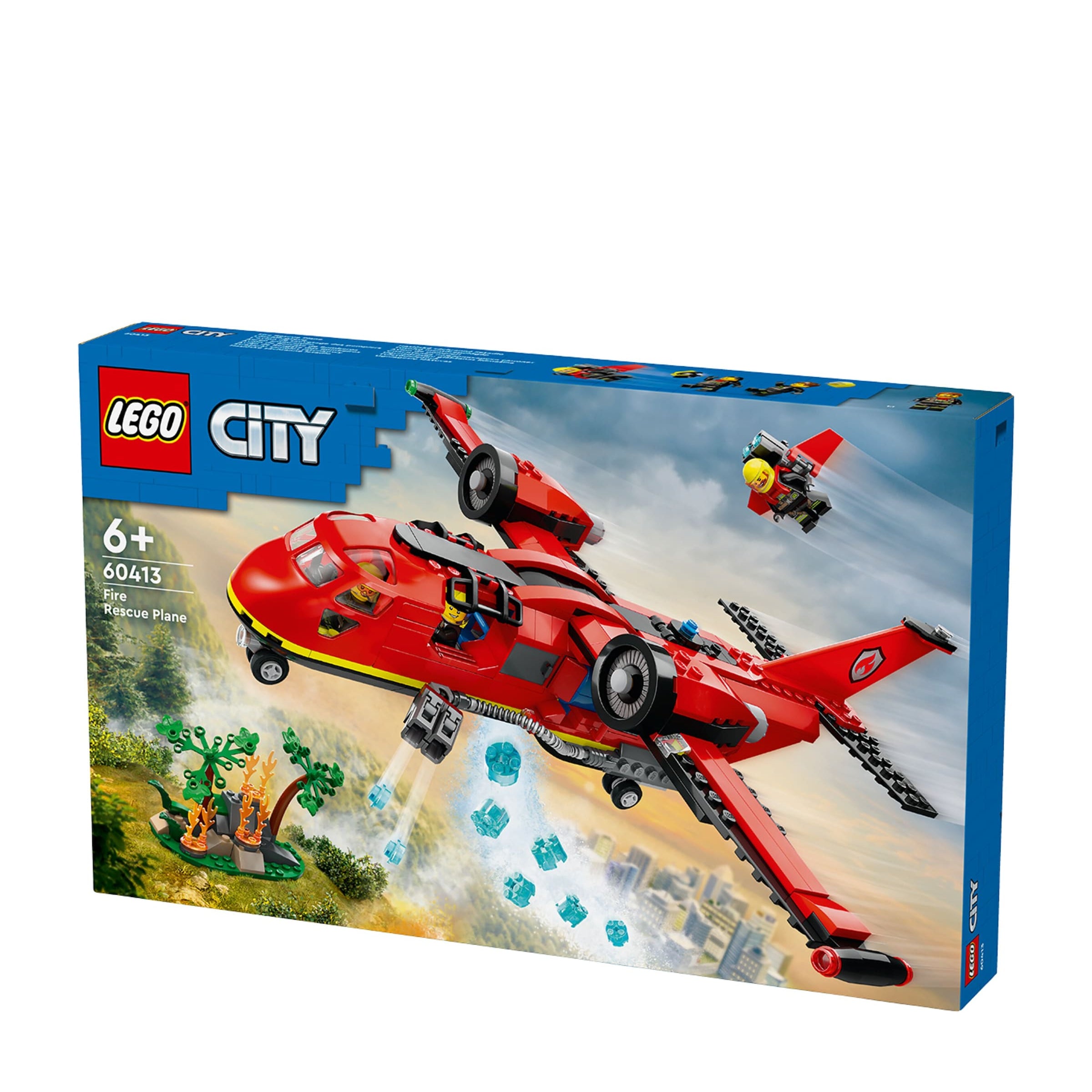 City Fire Rescue Plane 60413