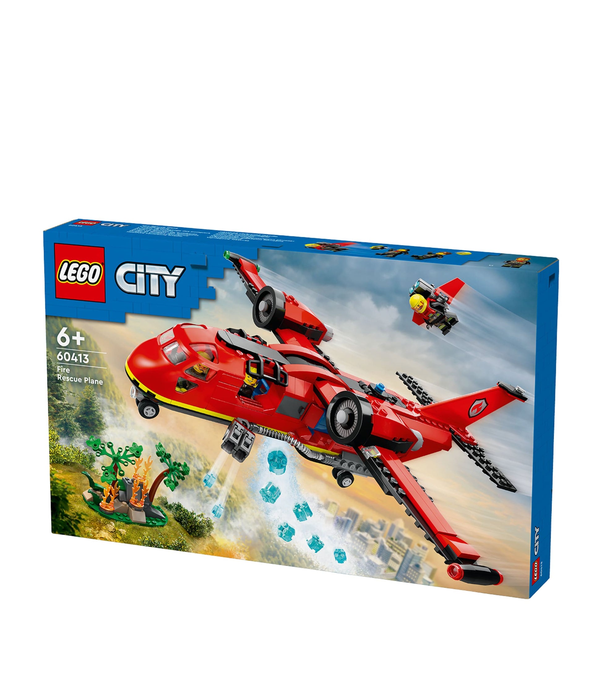 City Fire Rescue Plane 60413