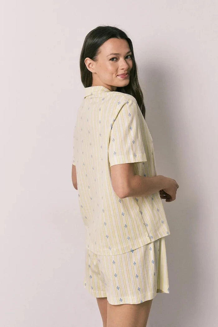 women'secret kadın pamuklu iki parçalı pijama