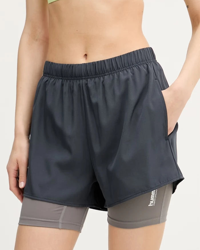 Hummel къс панталон 2в1 дамски