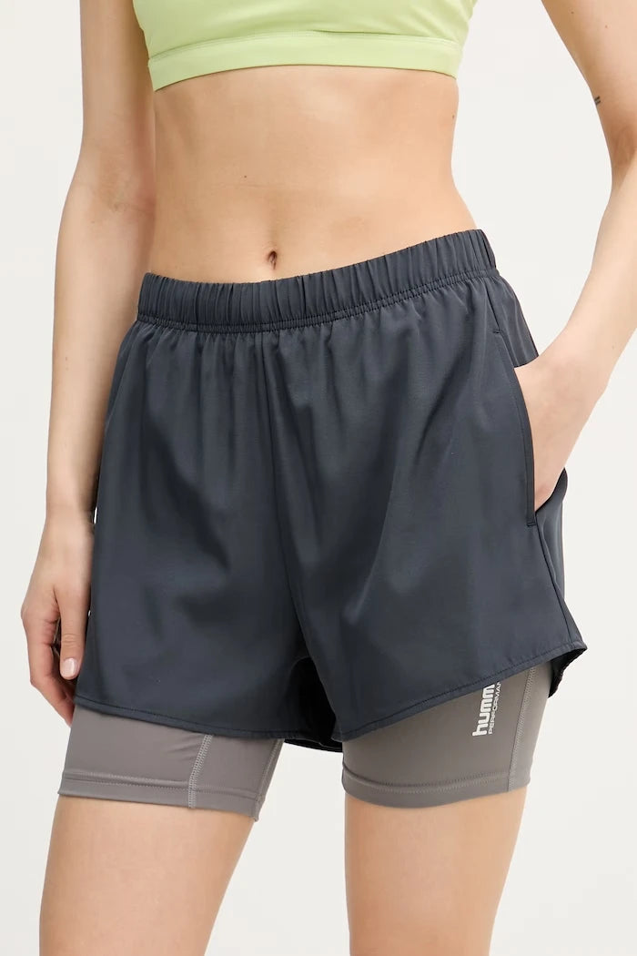 Hummel къс панталон 2в1 дамски