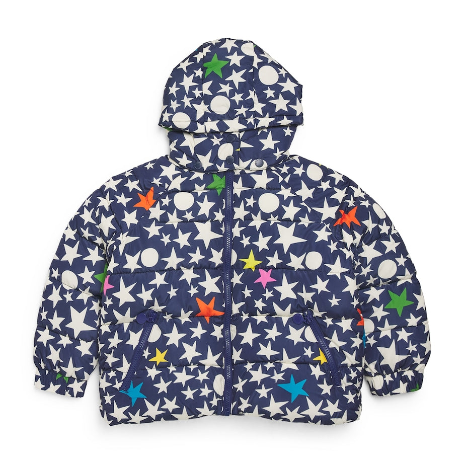 Stella McCartney Kids Star Print Puffer Jacket (3-14+ Years)