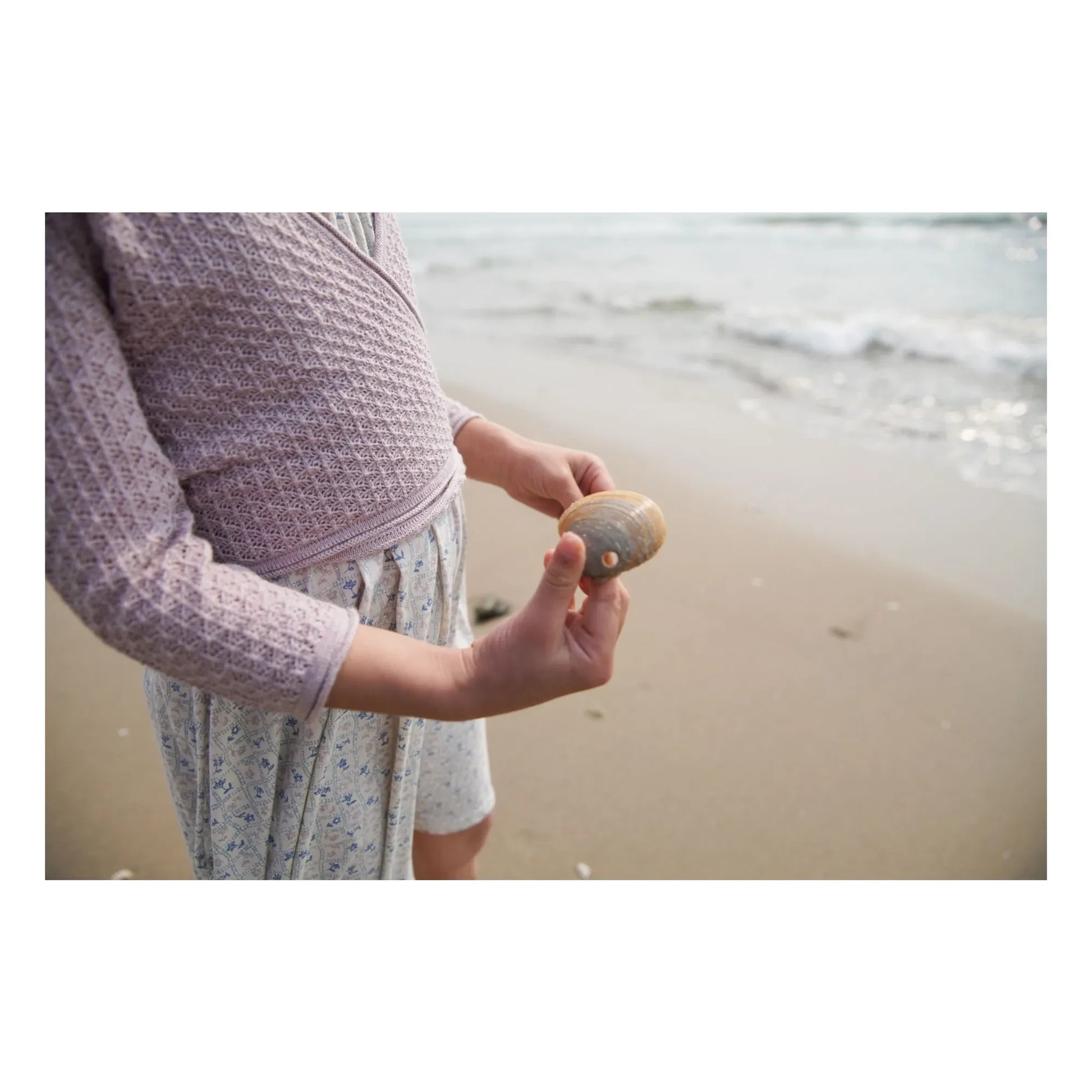 Soor Ploom - Loop Fleurie Organic Cotton Dress | Ecru