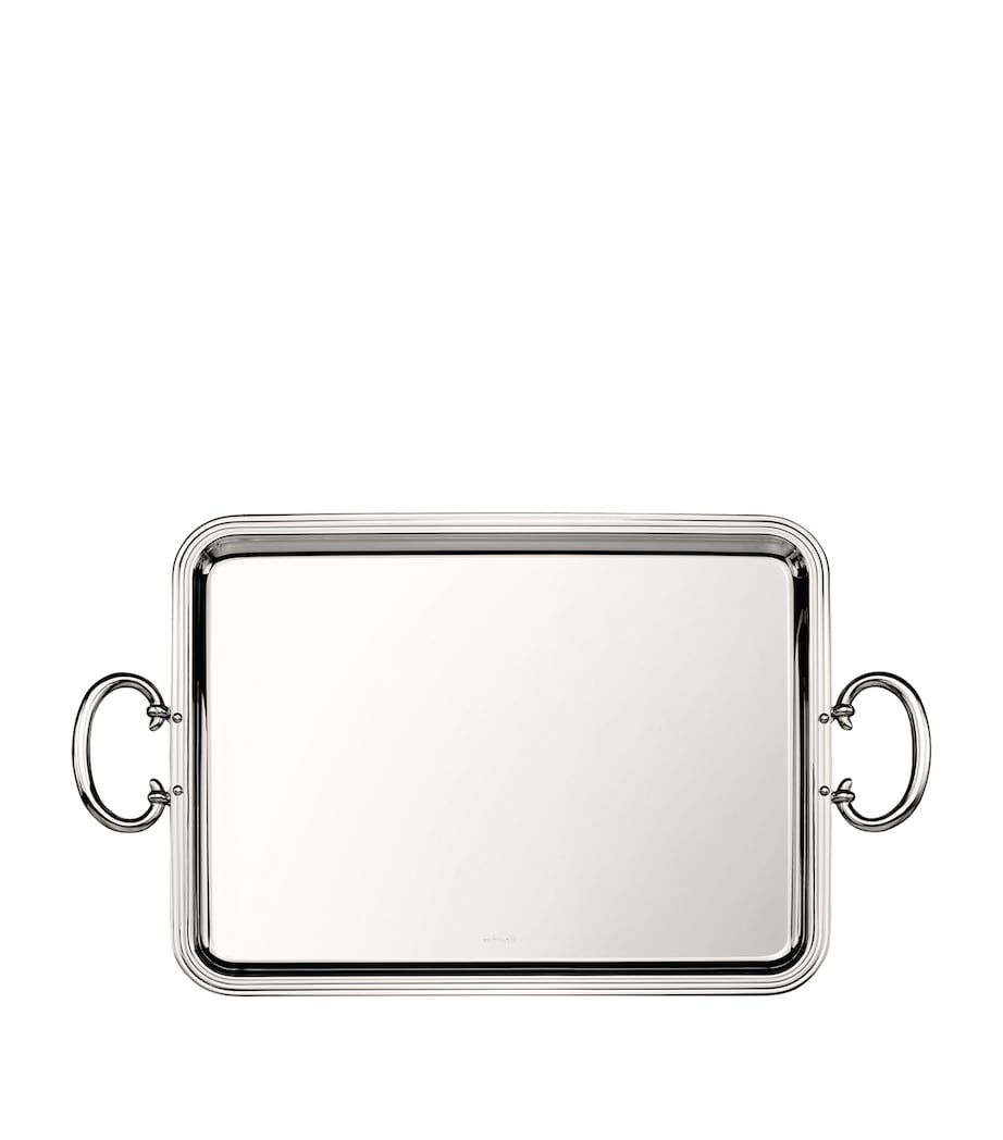 Silver-Plated Albi Handled Tray (43cm x 31cm)