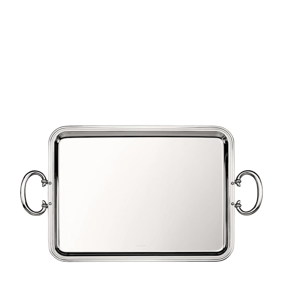 Silver-Plated Albi Handled Tray (43cm x 31cm)