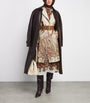 Etro Multi Satin Patterned Princess Coat