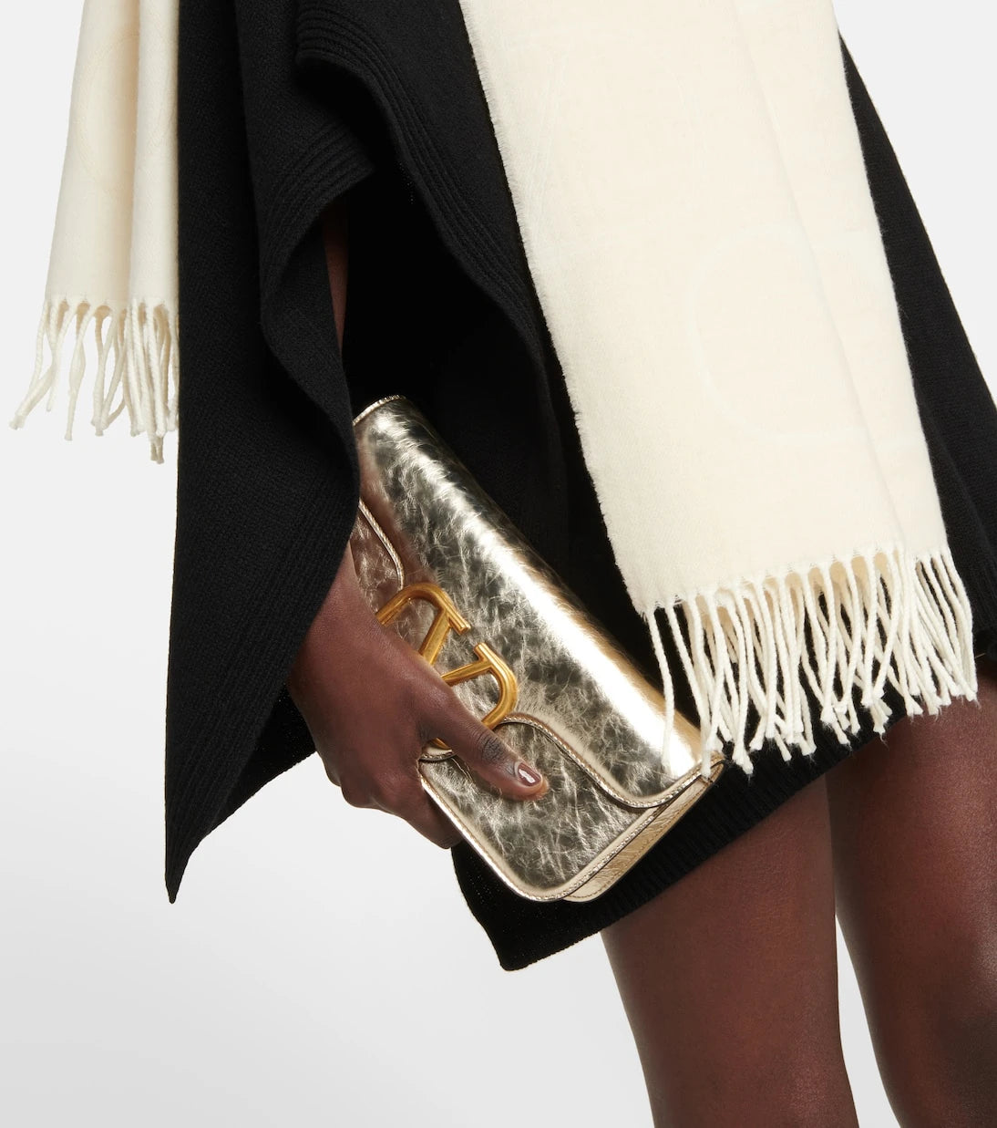 Valentino - Wool and cashmere scarf
