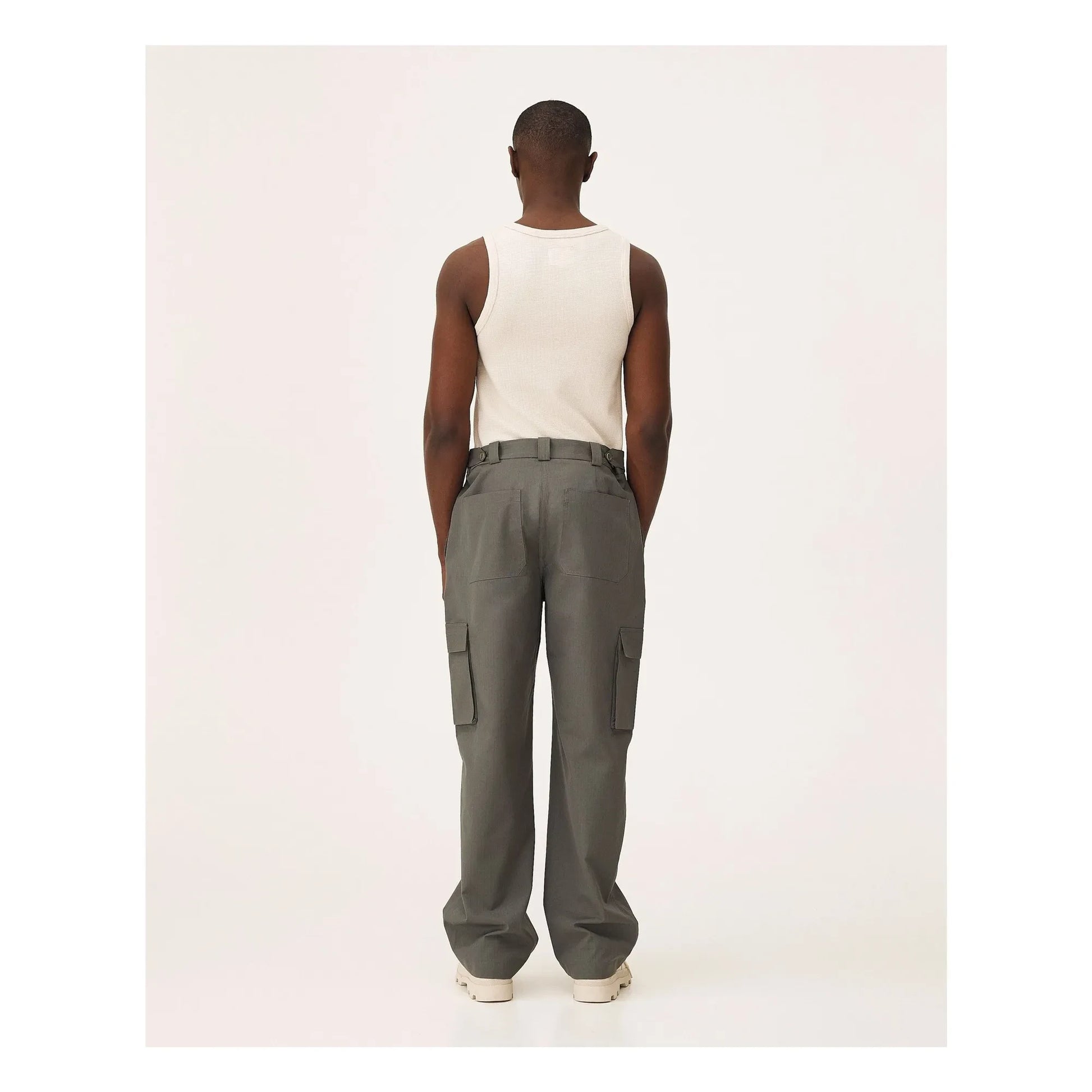 Noyoco - Organic Cotton Cargo Pants | Khaki