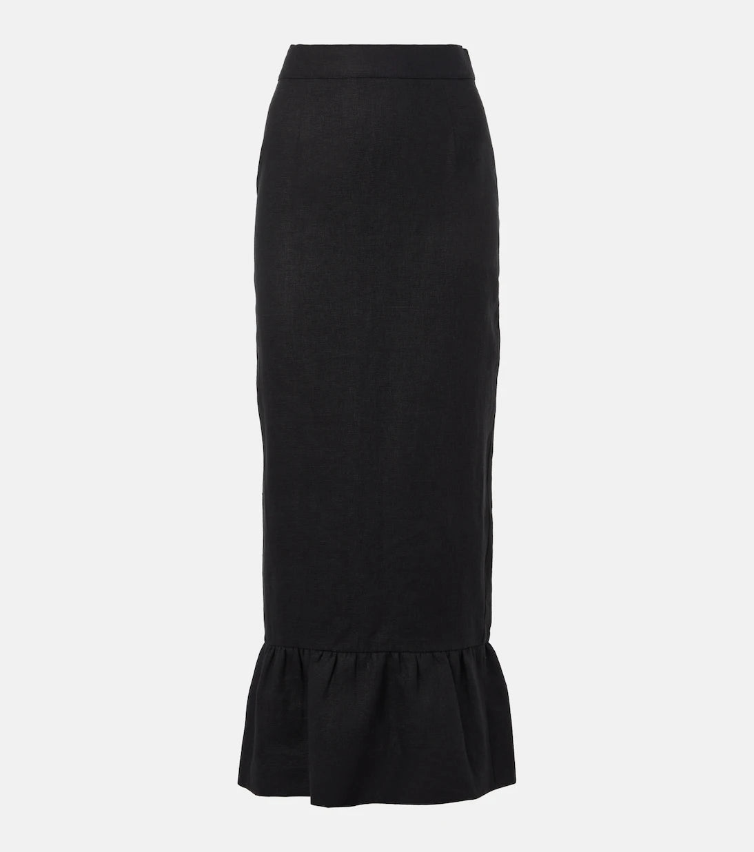 Posse - Matilda tiered linen pencil skirt