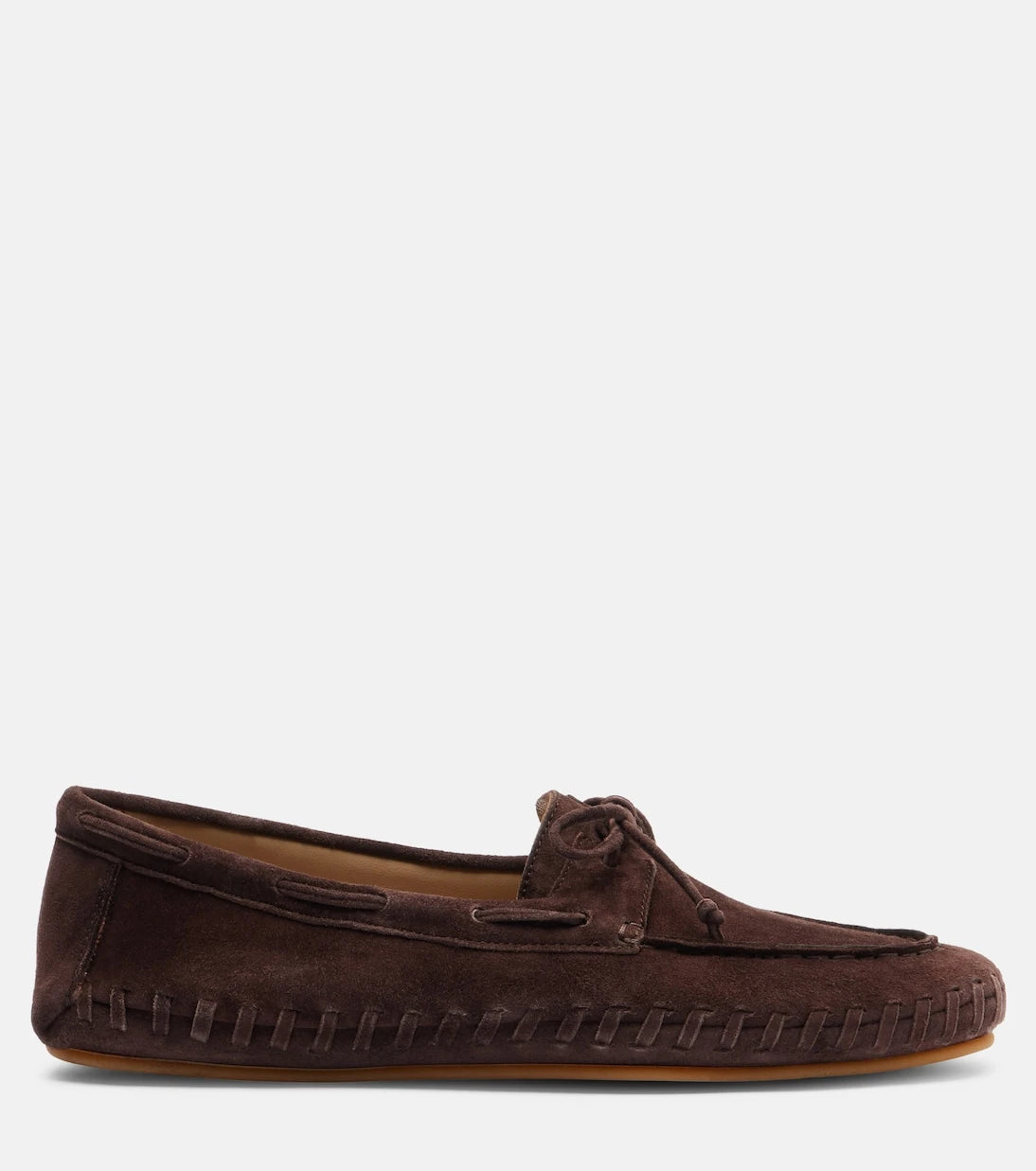 Le Monde Béryl - Driver embroidered suede loafers