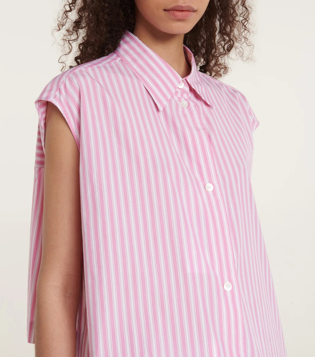 Marni - Striped cotton poplin shirt dress