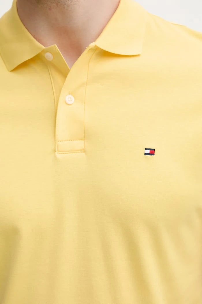 Tommy Hilfiger yakalı erkek pamuklu tişört