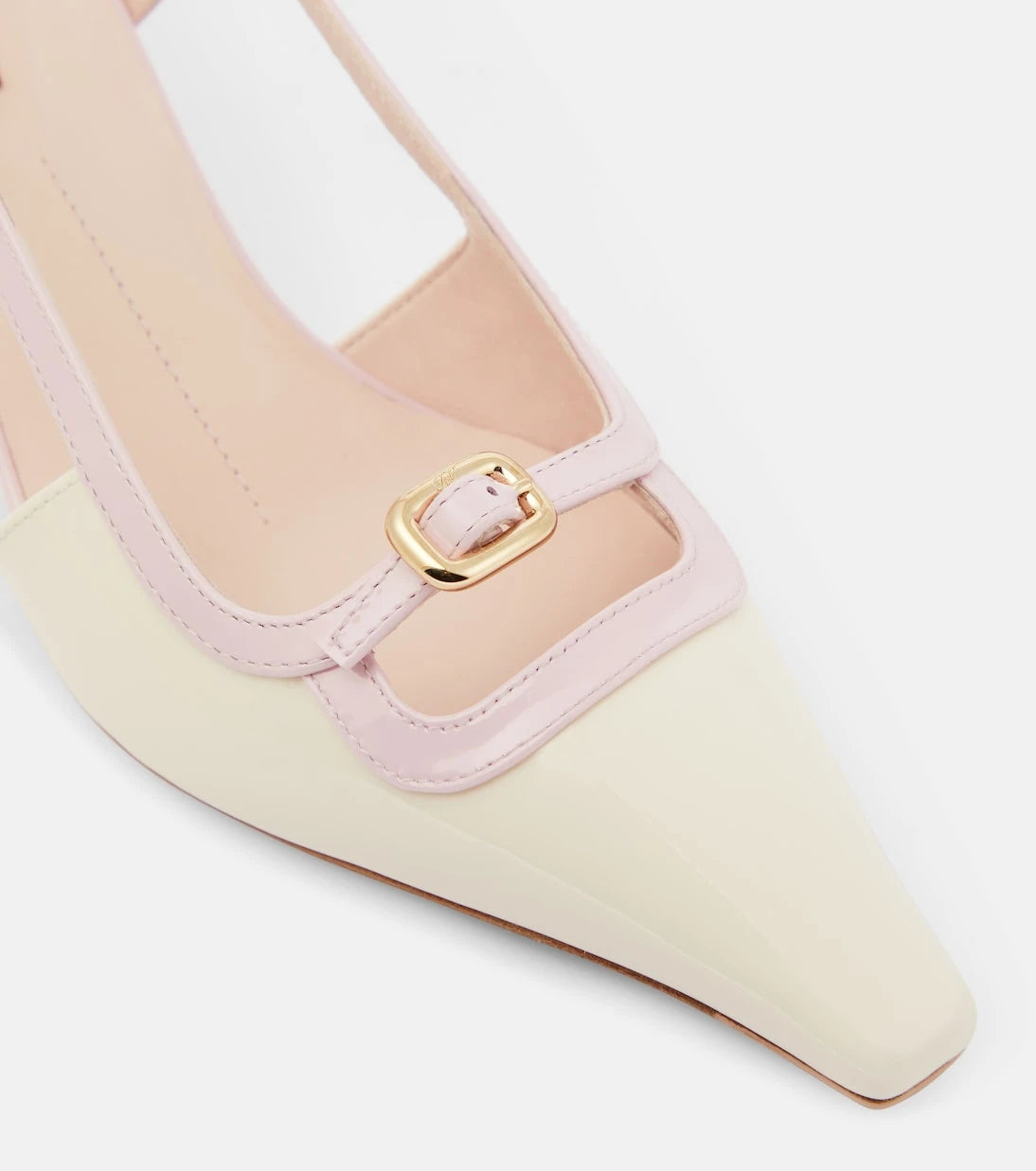 Roger Vivier - Viv’ Canard leather slingback pumps