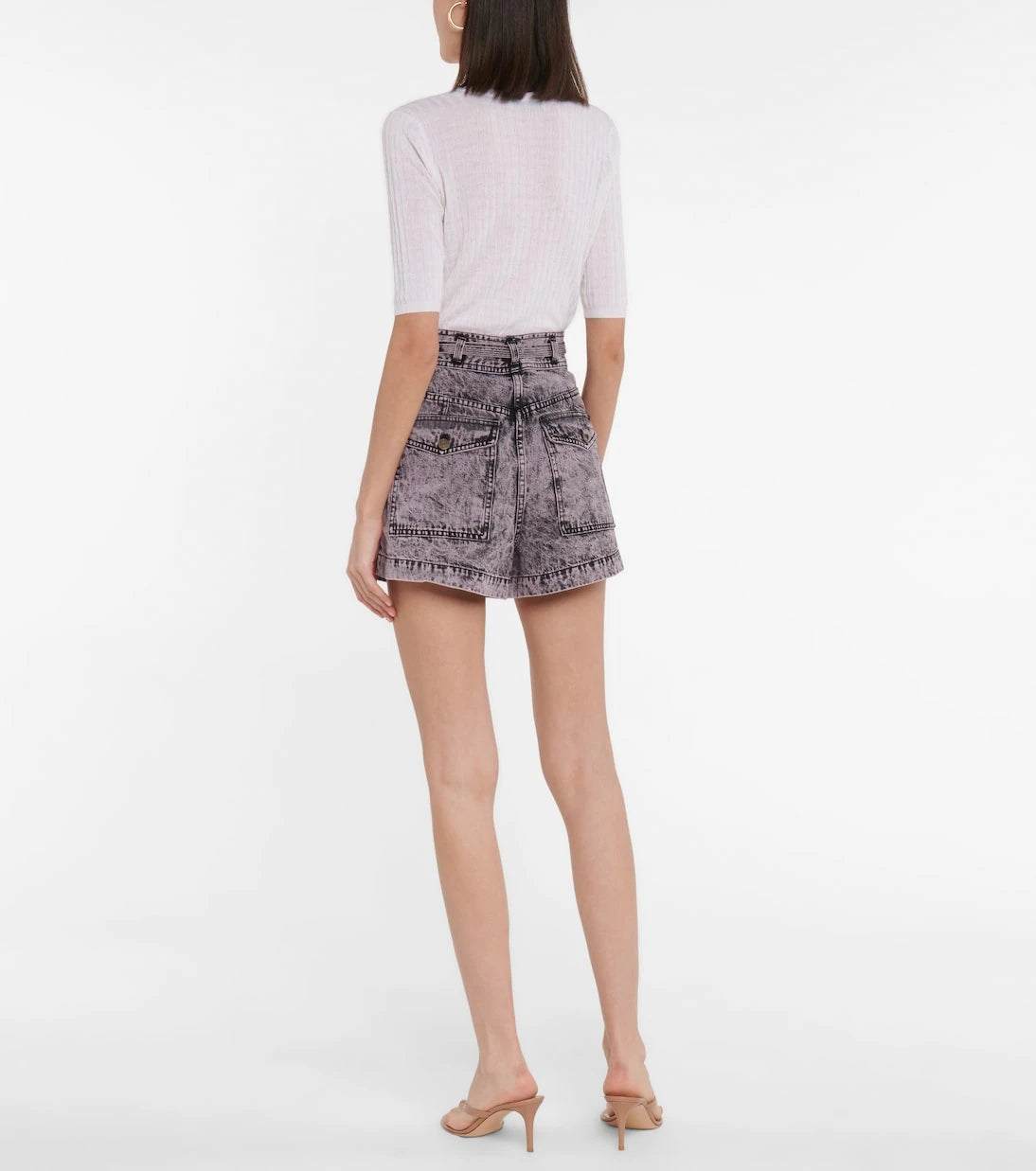Ulla Johnson - Alec high-rise denim shorts