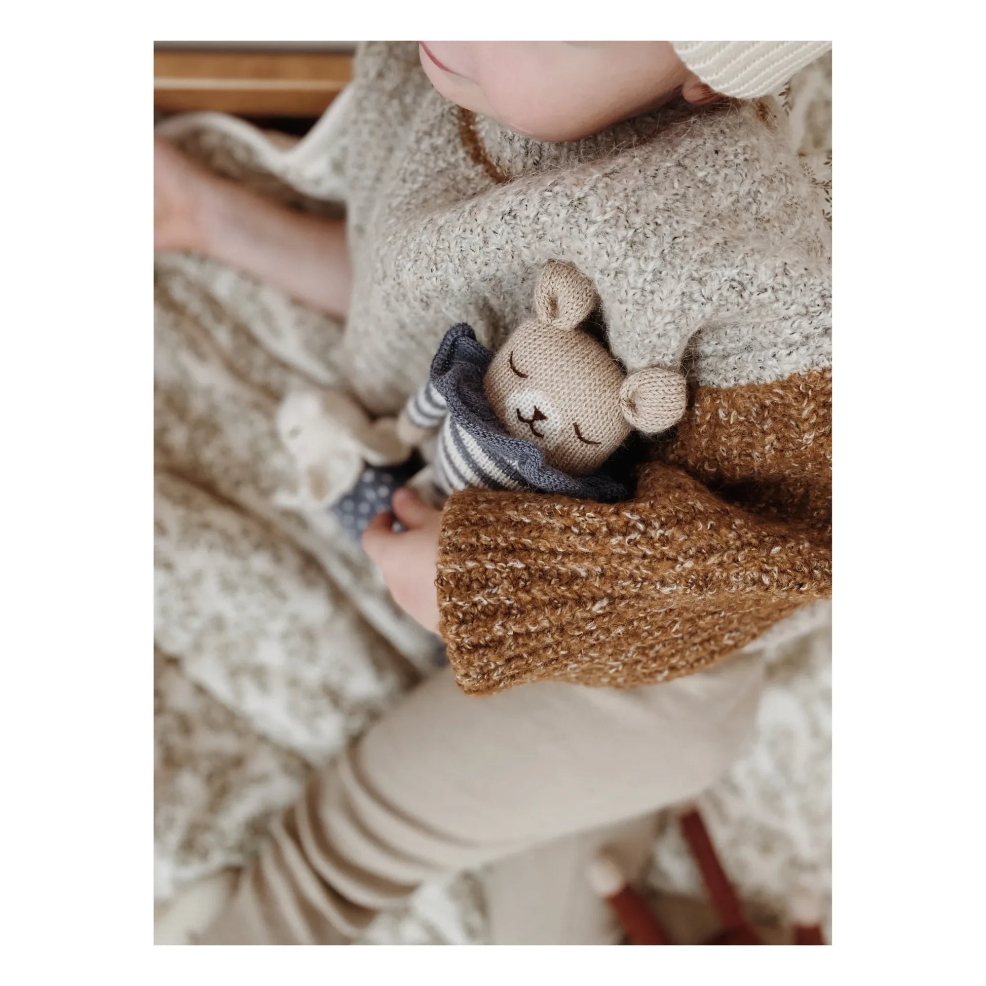 Main Sauvage - Teddy Bear Combihort | Blue