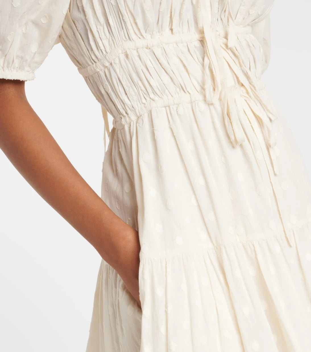 Ulla Johnson - Palma gathered cotton maxi dress