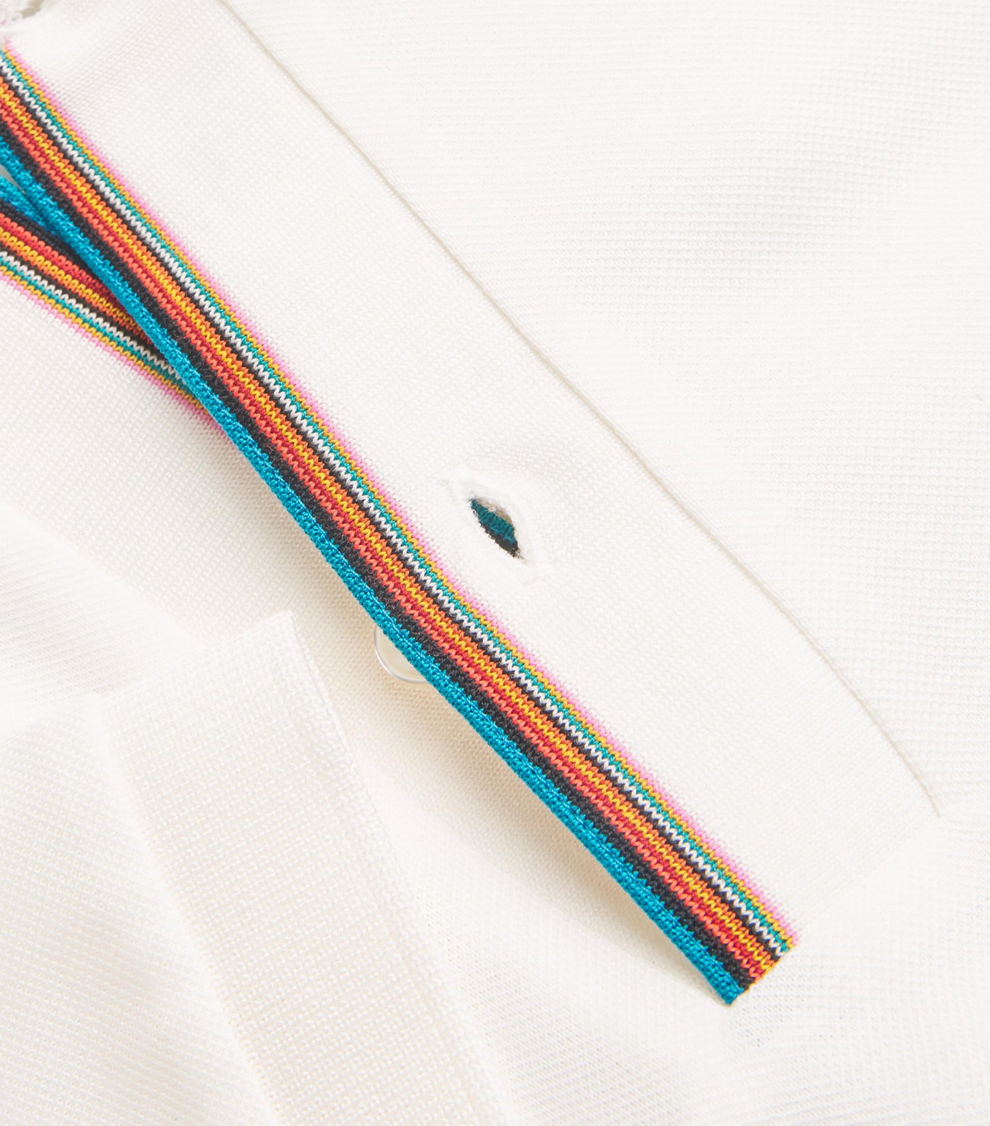 Cotton Signature Stripe Polo Shirt