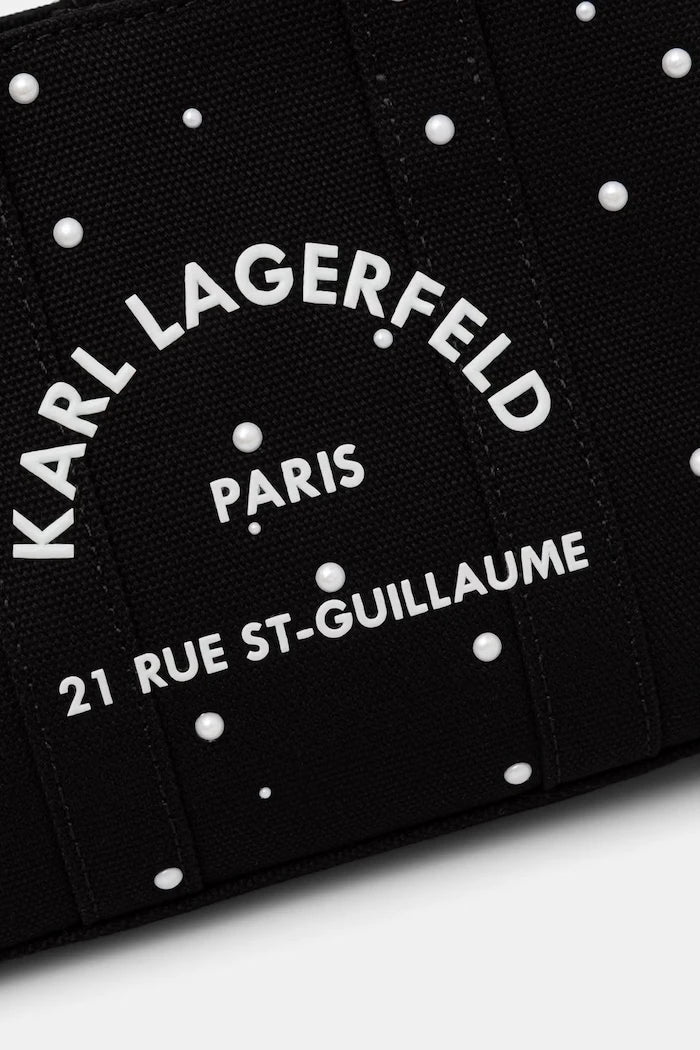 Karl Lagerfeld kadın pamuklu crossbody çanta K/RSG
