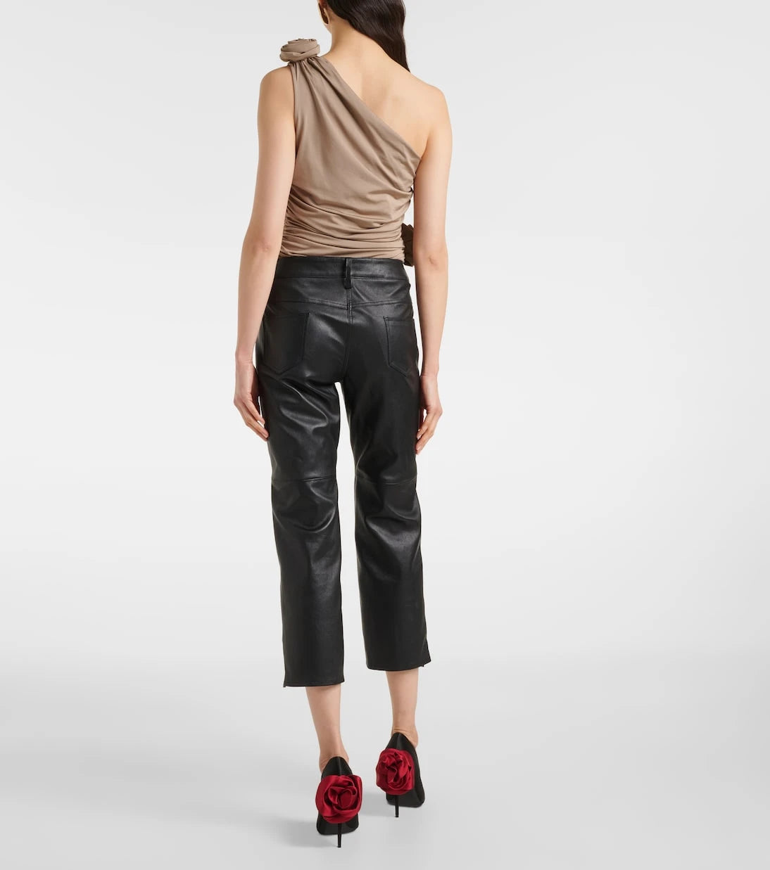 Magda Butrym - Low-rise leather capris