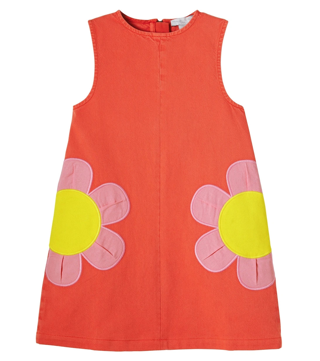 Stella McCartney Kids - Patch-appliqué denim dress