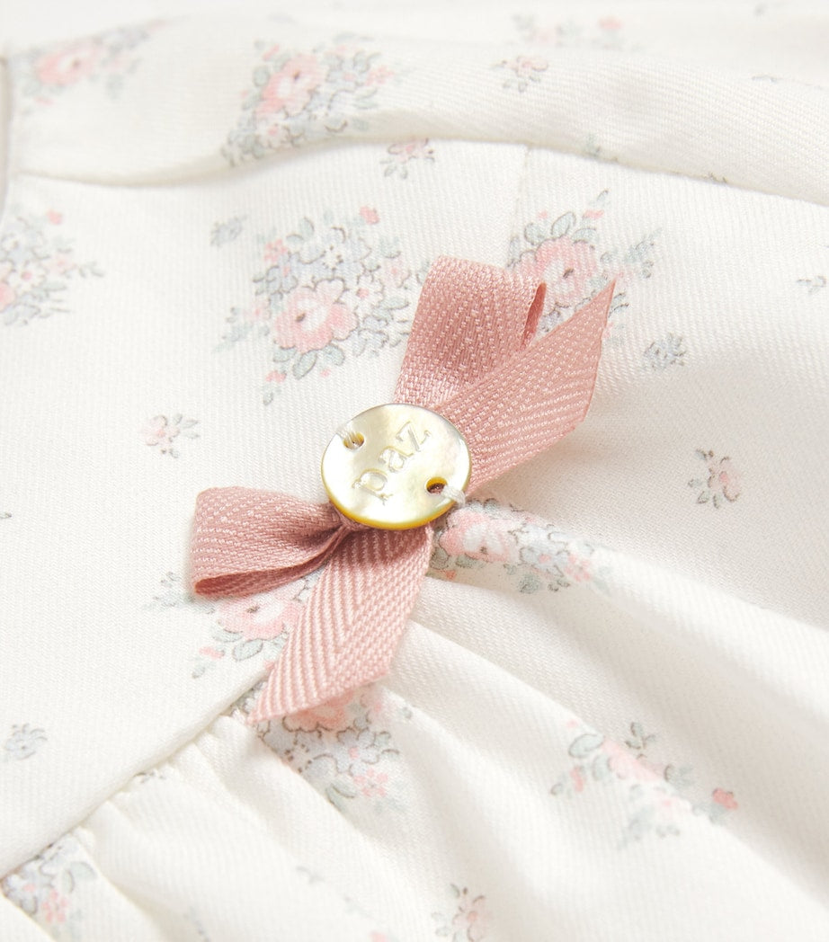 Cotton Floral Semilla Dress and Bloomers Set (1-24 Months)