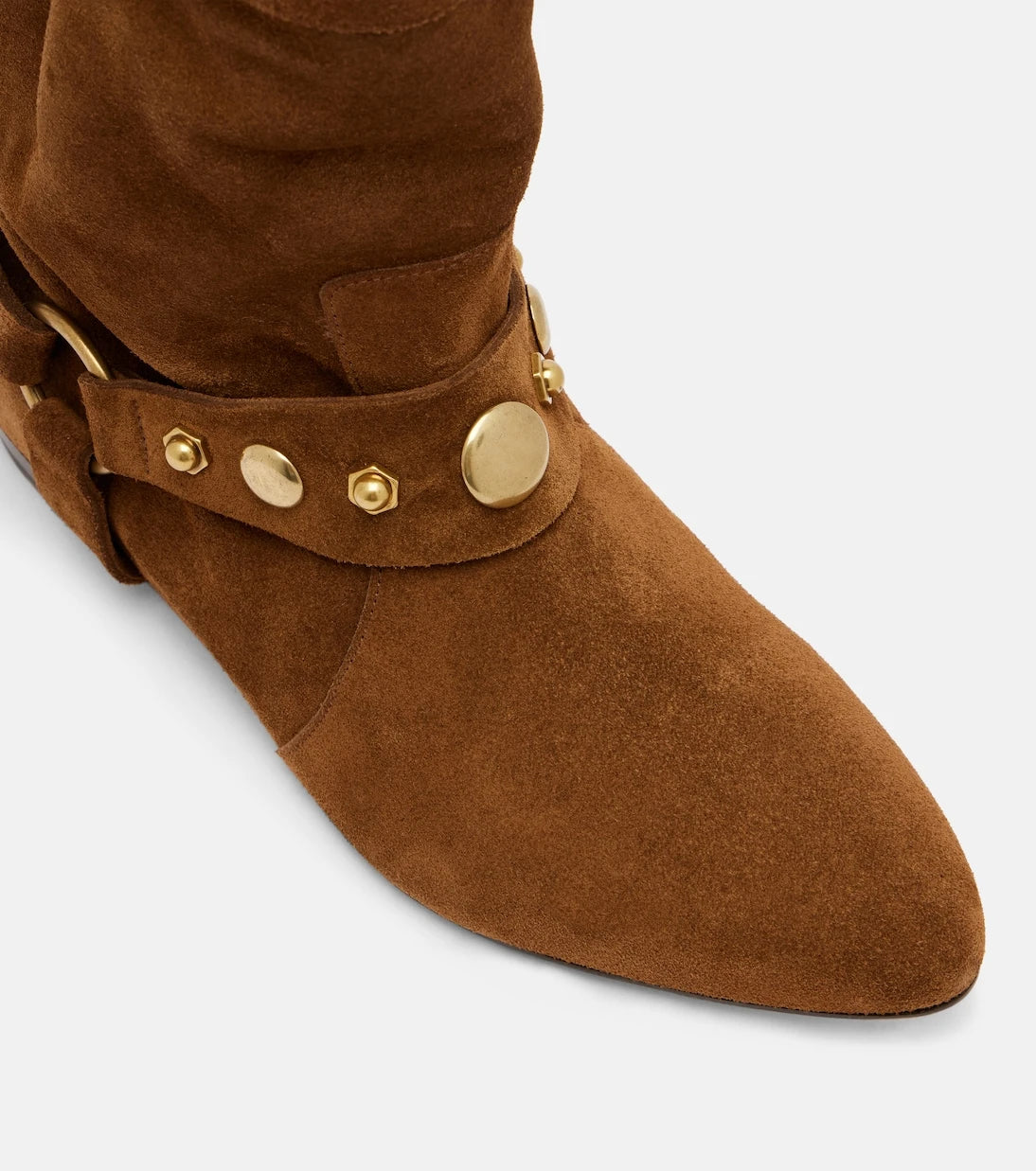 Isabel Marant - Stania studded suede ankle boots