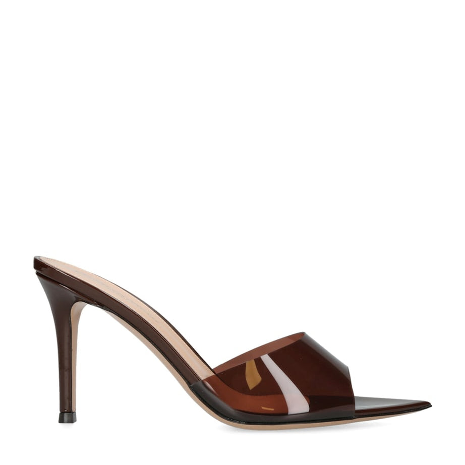 Brown Elle Mules 105